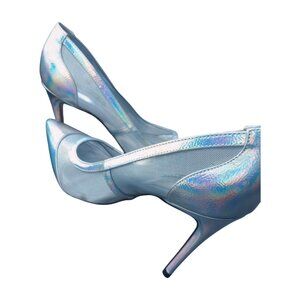 Women's 7M Nine West Holographic High Heel Pumps